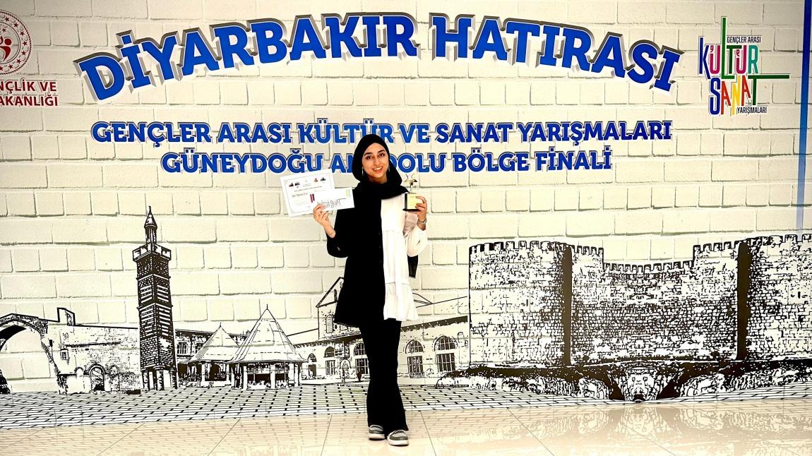 BÖLGE 3.SÜ ÖĞRENCİMİZ, NUBAHAR KAÇAK