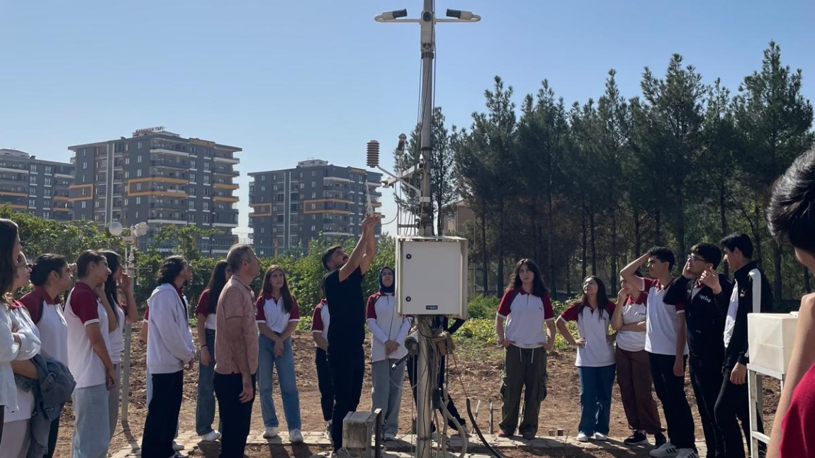 Coğrafya Dersini Sınıf Dışına Taşıdılar: Meteoroloji Müdürlüğü Gezisi